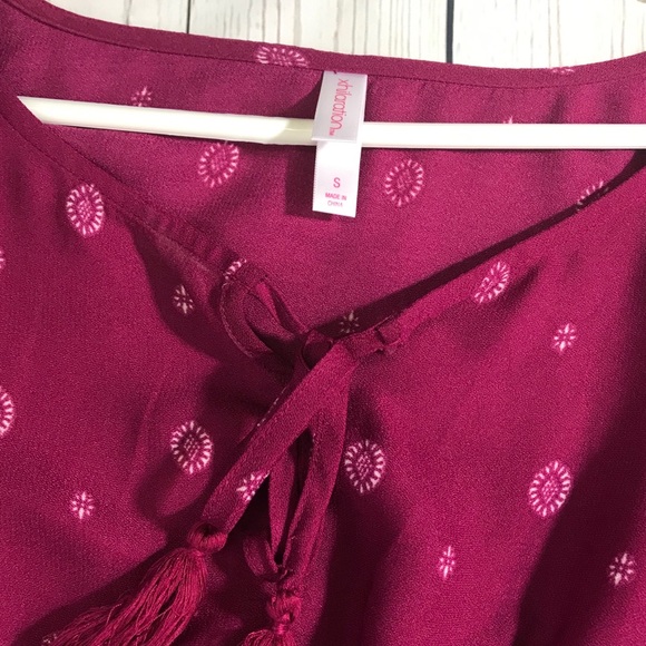 Xhilaration Boho Dress with Elastic Waist, Small - Picture 2 of 4